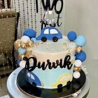TWO Fast Car Cake