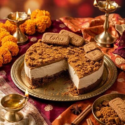 Biscoff Cheesecake — Sahara Bakery & Sweets, Rewari