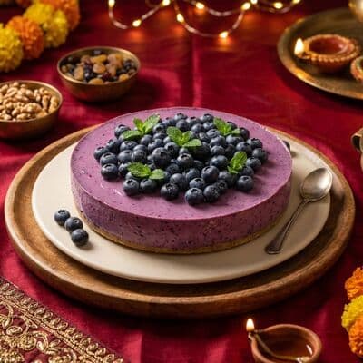 Blueberry Cheesecake — Sahara Bakery & Sweets, Rewari