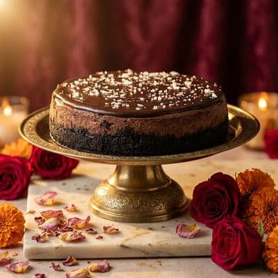 Dark Chocolate Cheesecake — Sahara Bakery & Sweets, Rewari