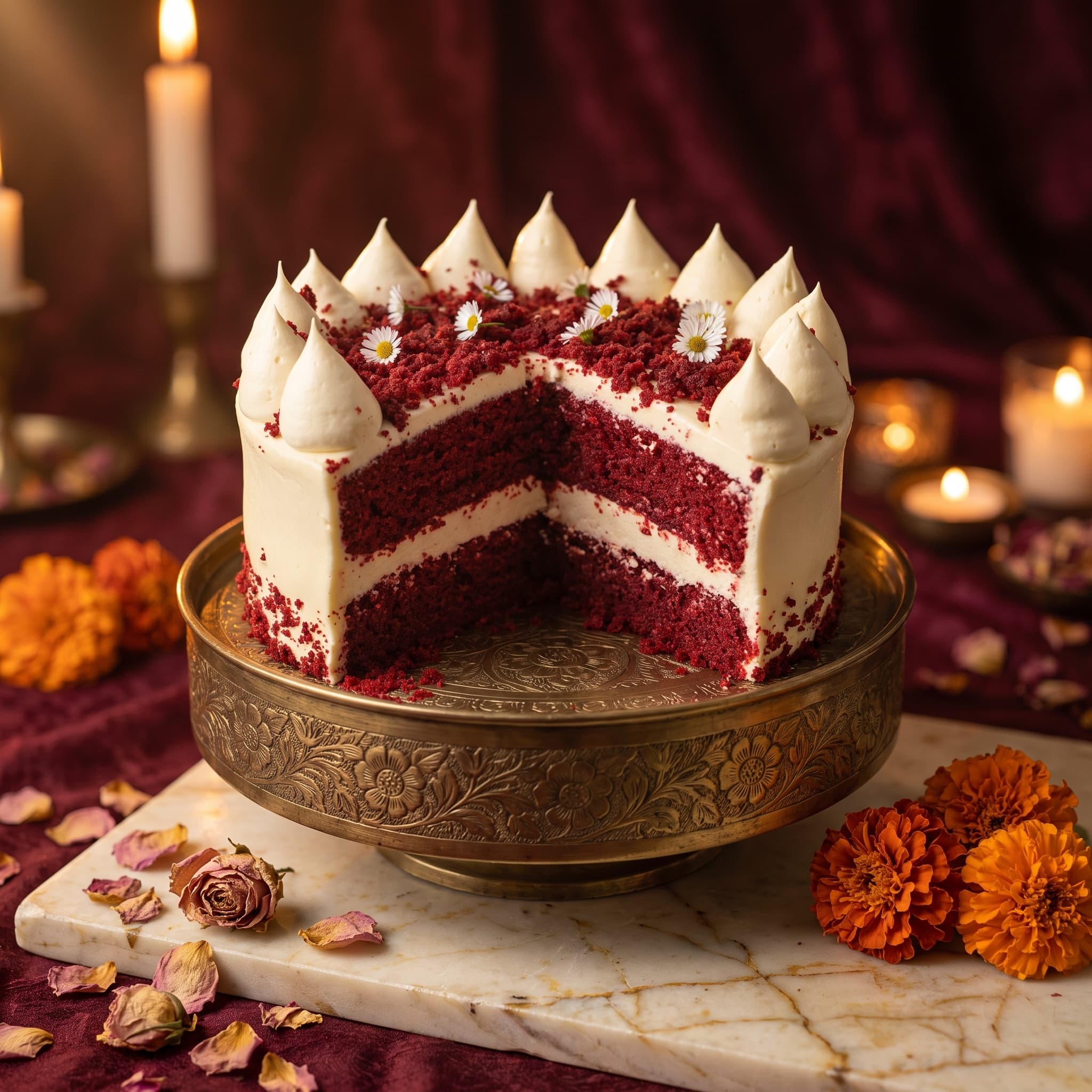 Red Velvet Cake, eggless, from Sahara Bakery & Sweets, Rewari